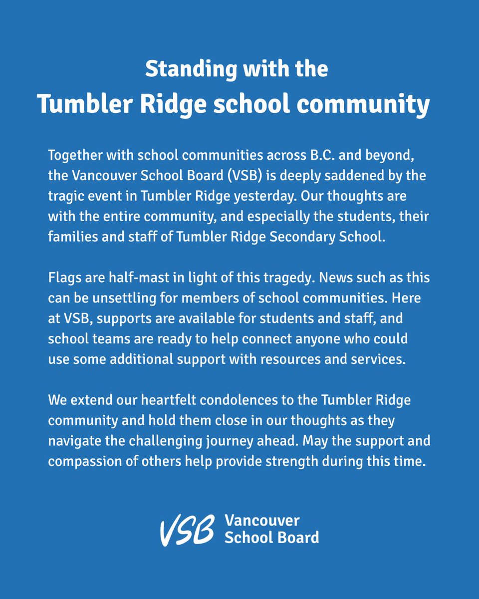 Vancouver School Board tweet media