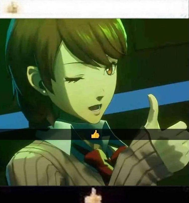 Eu gosto muito quando a Yukari faz 👍