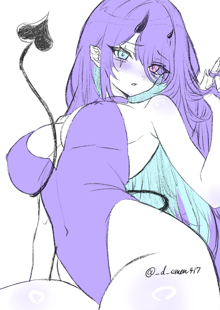 _d_emon417's tweet photo. 人外好きすぎるこの子はちゃんと描きたいでも牛お姉さん途中だし仕事あるしああああああ https://t.co/5Lk3qE4WoK