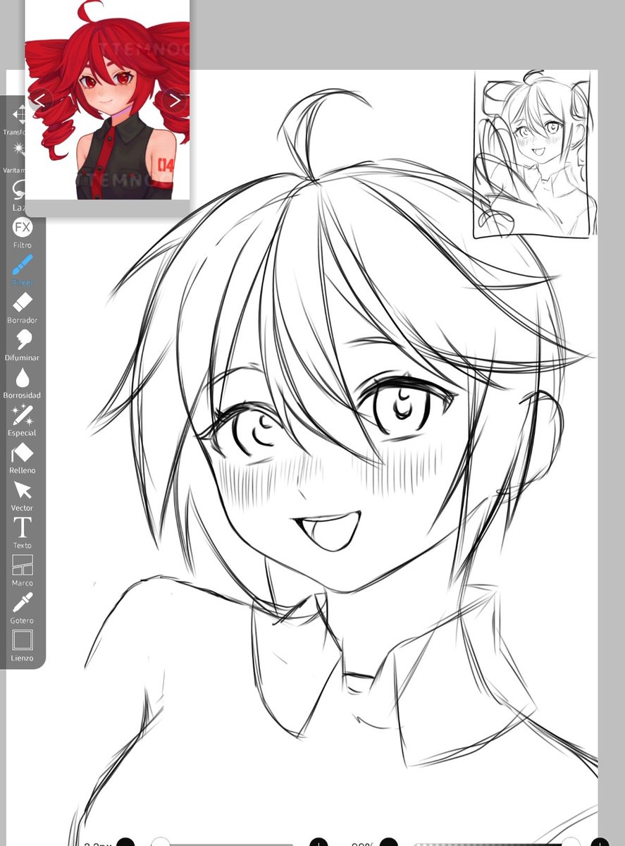 Making a new print 
Lowkey i like how kasane teto look with out her drill
#重音テト #KasaneTeto #VOCALOID