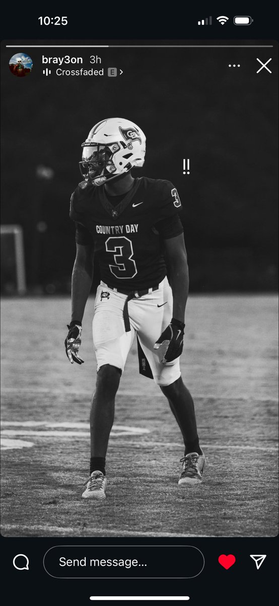 se_elite15's tweet photo. 2028 WR @Braylon_Clark3 has 33 Power Five offers:

Alabama
Arizona St
Arkansas
Auburn
BC
Colorado
Duke
Florida
FSU
Georgia
Kansas St
LSU
Miami
Mich St
Miss
Mizzou
NC St
Nebraska
Ohio St
Oregon
Penn St
SMU
So Car
Syracuse
Tenn
Texas
Texas A&amp;M
Toledo
UNC
USC
Vandy
Virginia
Va Tech https://t.co/S1uhmpWDbJ