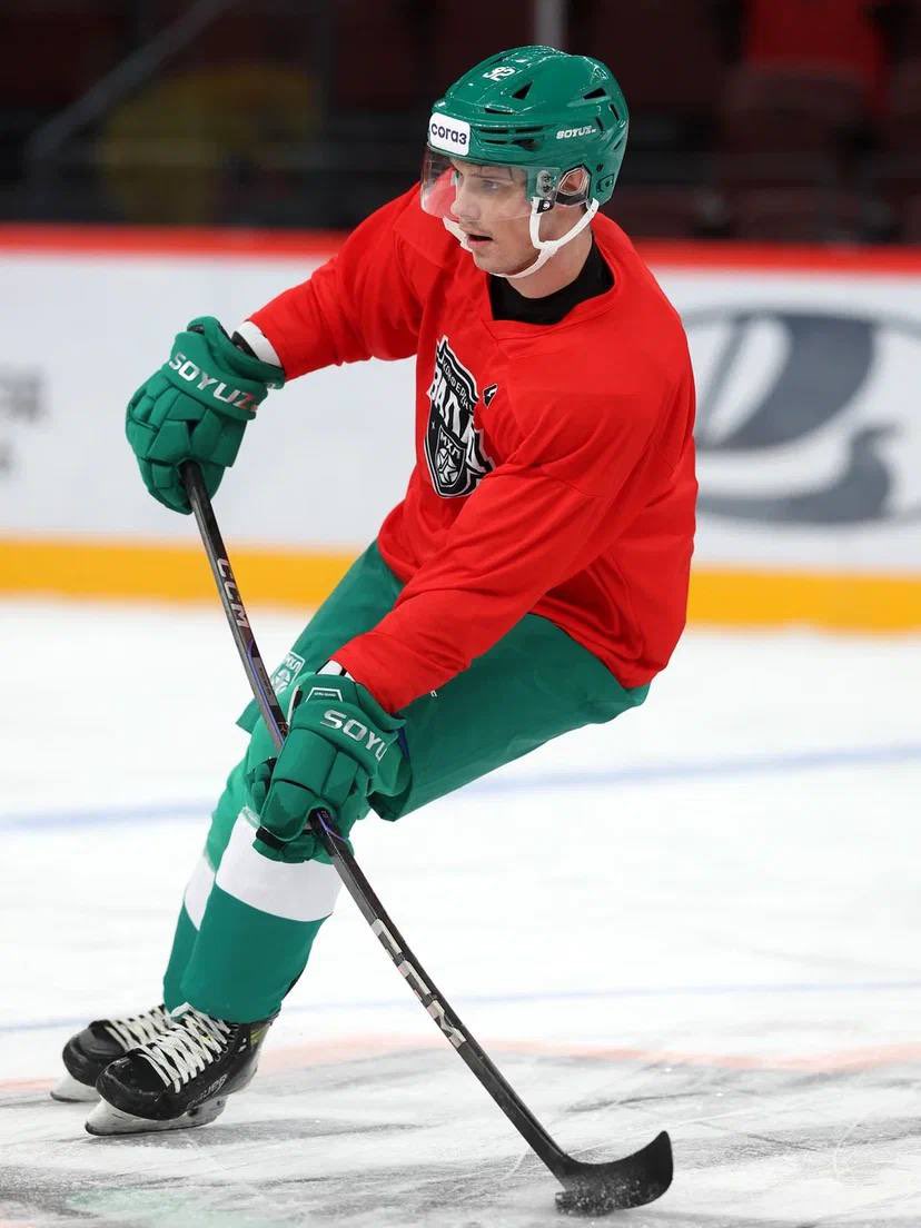 Timur Kol and Kurban Limatov today:

- 2 goals
- 3 assist
- 5 points
- +4 rating

A 7-5 win after being down 2-5