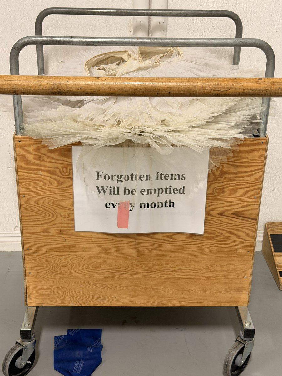 nicomuhly's tweet photo. Glad Dr Rosenfeld and the fucked-up tutu bucket at the Royal Swedish Ballet are in sync about the fleeting nature of time and memory https://t.co/zpAAzwPYN2