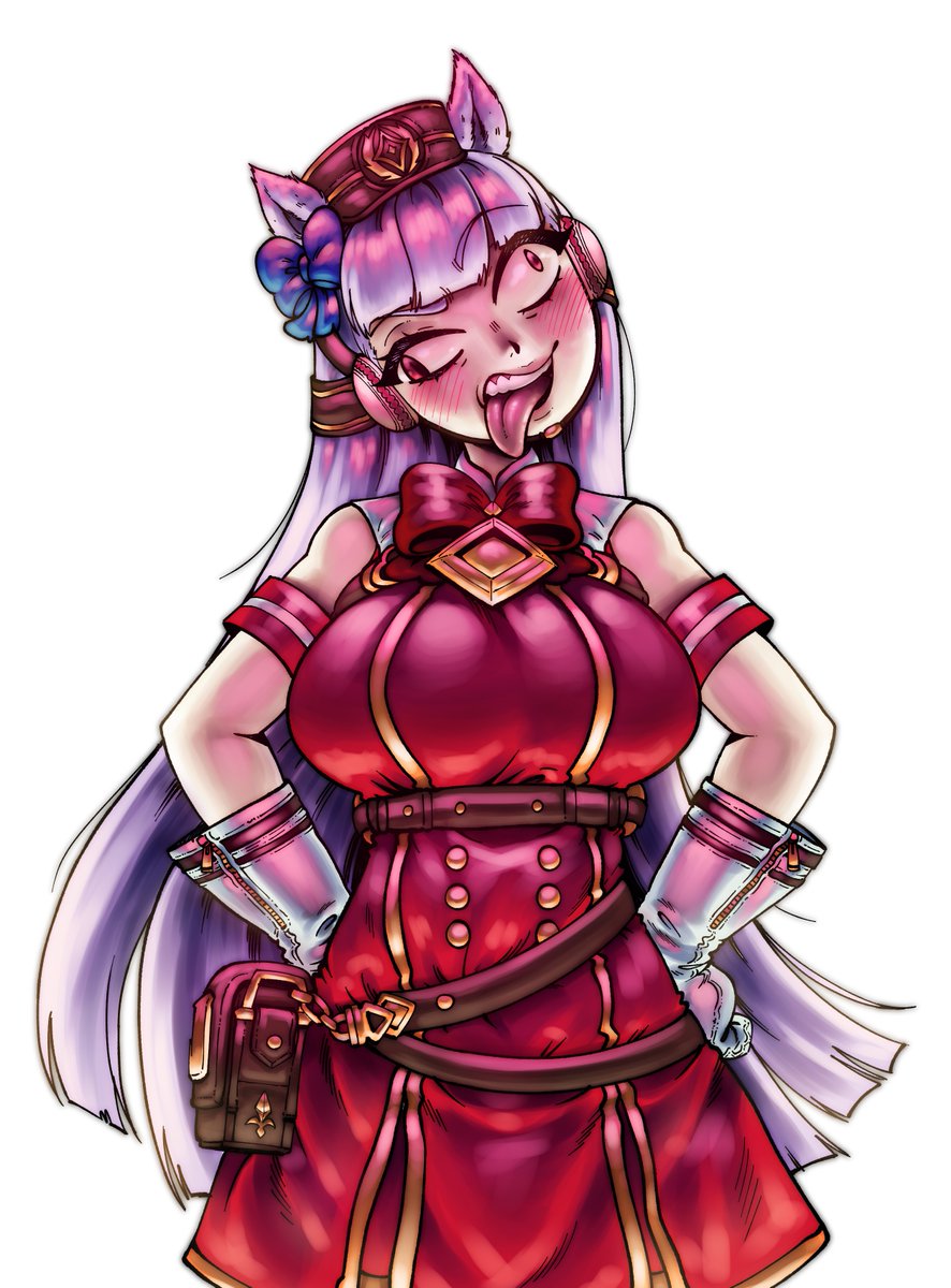 I love Umamusume, so expect to see a lot more of that as well ♡( ◡‿◡ )

#Goldship