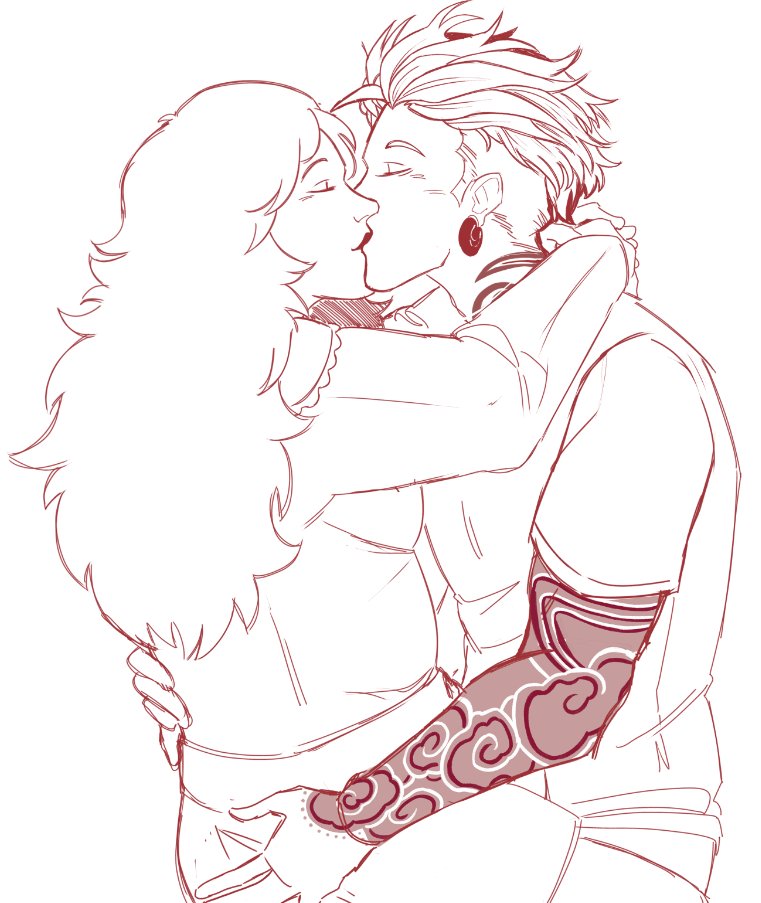 Bee_Sparda's tweet image. 🌂🐝 - What i would give for an eternity with you 💛

@ PBMan_Crane sketch 🎨