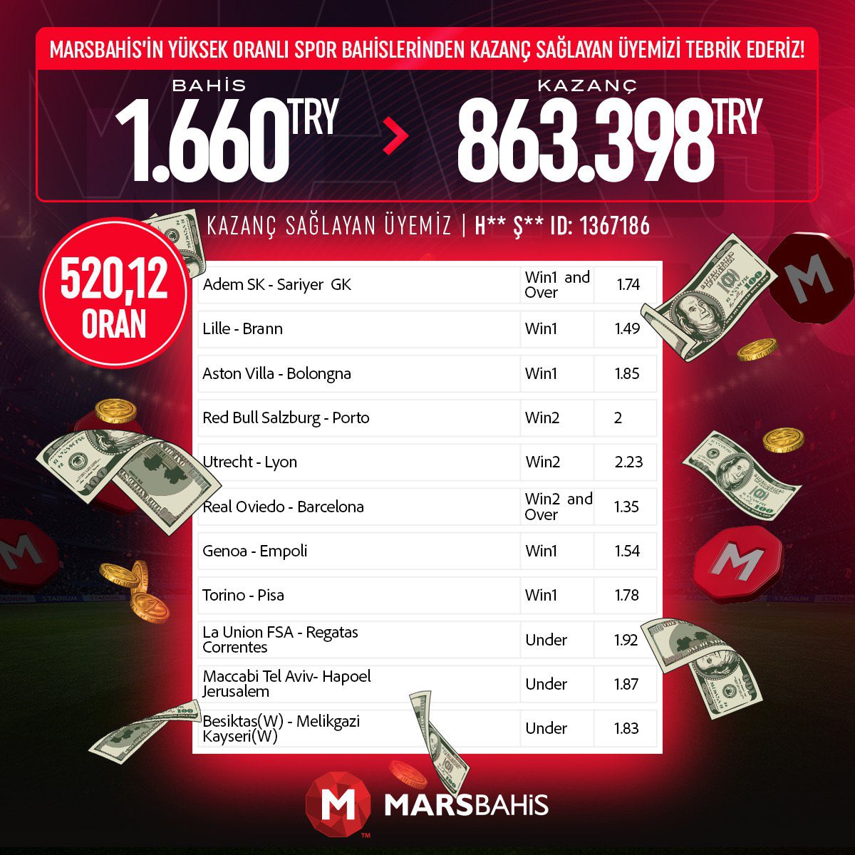 YÜKSEK LİMİTLE KUPON YAP 

YÜKSEK KAZANÇLI KUPONUN OLSUN 

MARSBAHİS'TE ÖDEMENİN SINIRI YOK 

ÇEKİM SINIRI YOK 
BELGE YOK
EVRAK YOK

MARSBAHİS 🟰 bit.ly/44dQ1Ot