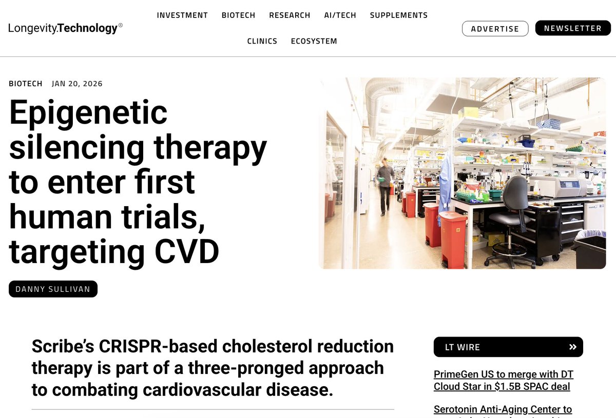 Scribe Therapeutics tweet media