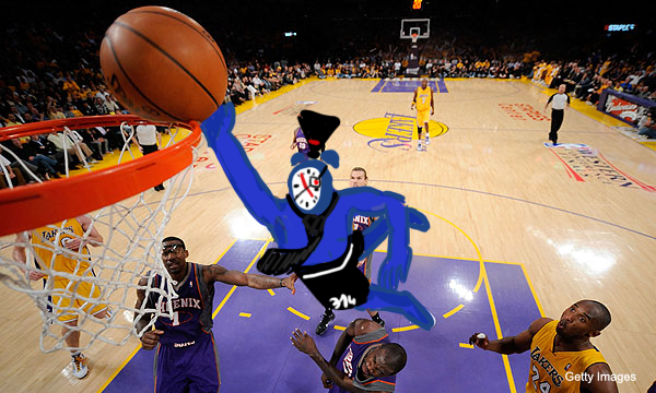 #kronillust #kroniijokes Day 12,  asking Ouro Kronii if Boros is free on February 14th (this saturday)