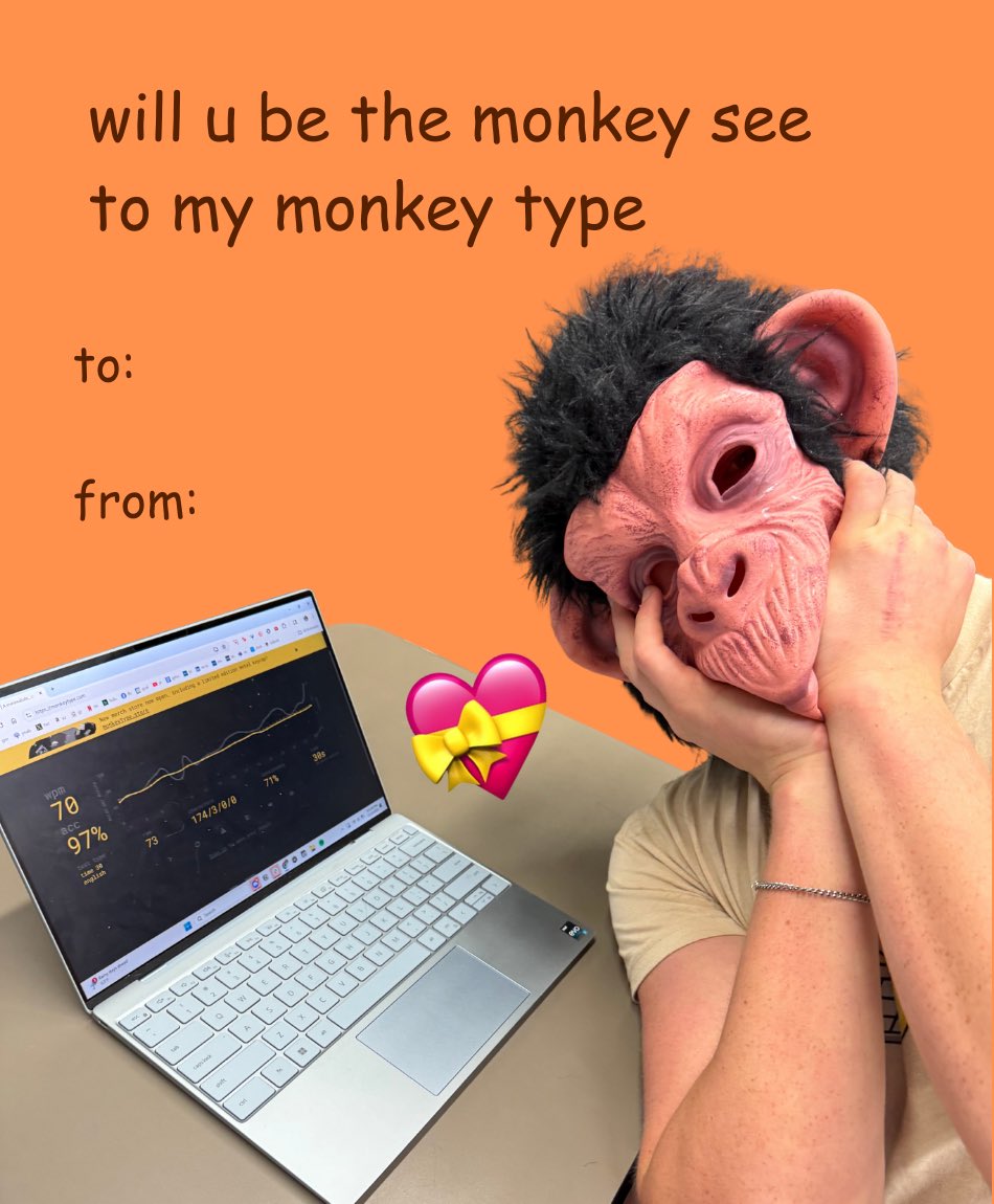 Monkeytype tweet media