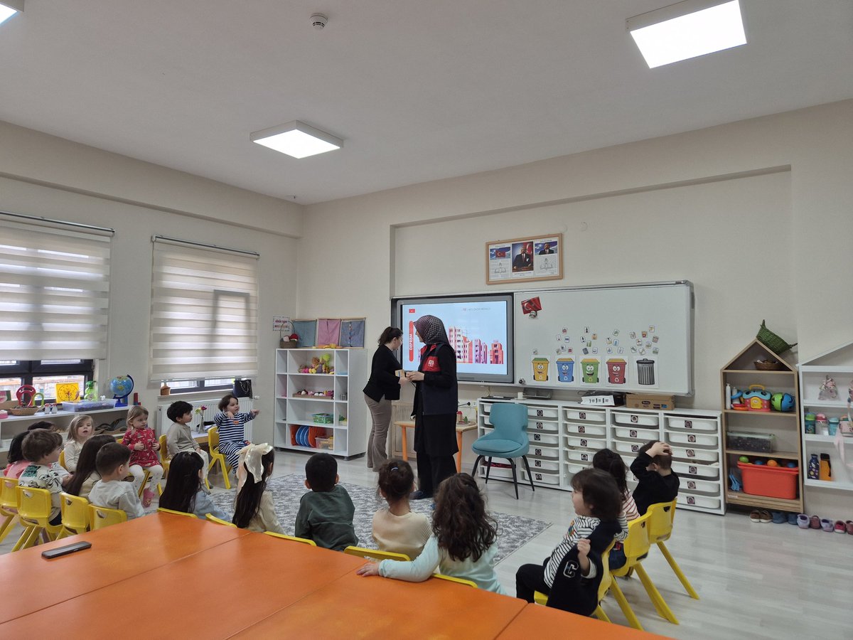 112Tokat's tweet photo. 112 günü kapsamında;  İlimiz/ Merkez Güneşli Anaokulu ziyaret edildi. İlgi ve alakalarından dolayı öğretmen ve öğrencilerimize teşekkür ederiz.
@TC_icisleri @112teknumara https://t.co/TJtcsg754N