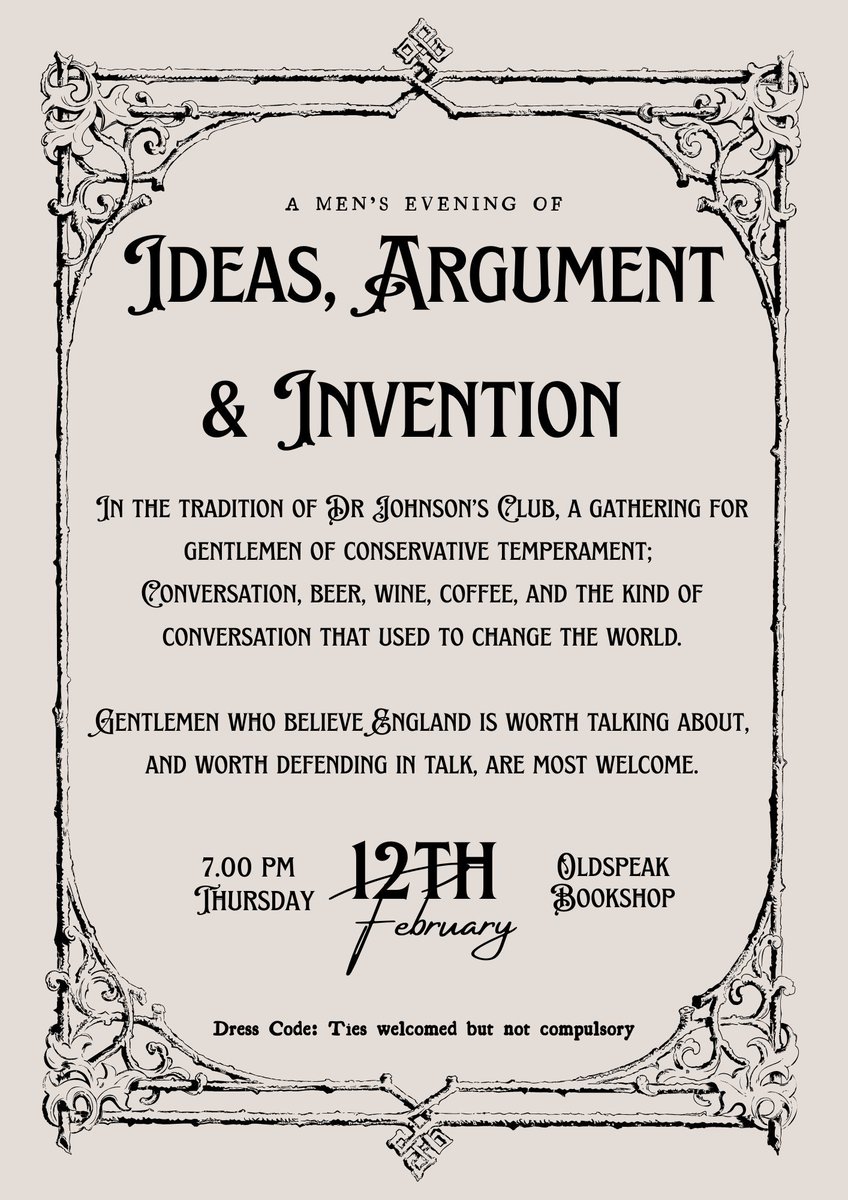 oldspeak_books's tweet image. "Tomorrow and tomorrow and tomorrow"

#gentlemen #Conservative