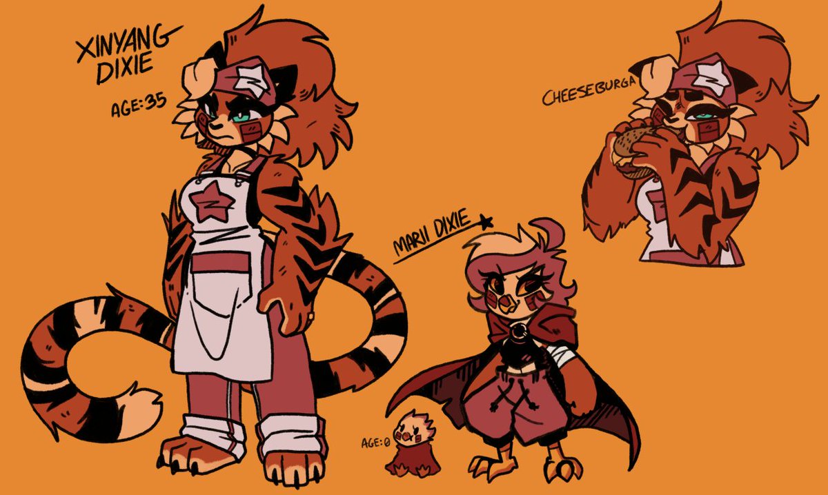 Into the 10-B style you go, tiger mom and baby bird.