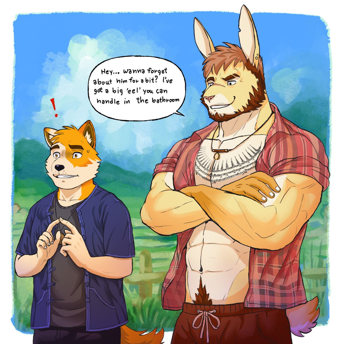 NatchanonSriya's tweet photo. An ordinary day
#furry
#art https://t.co/jayYDMPvpf