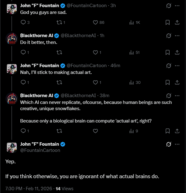 ₿lackthorne AI tweet media