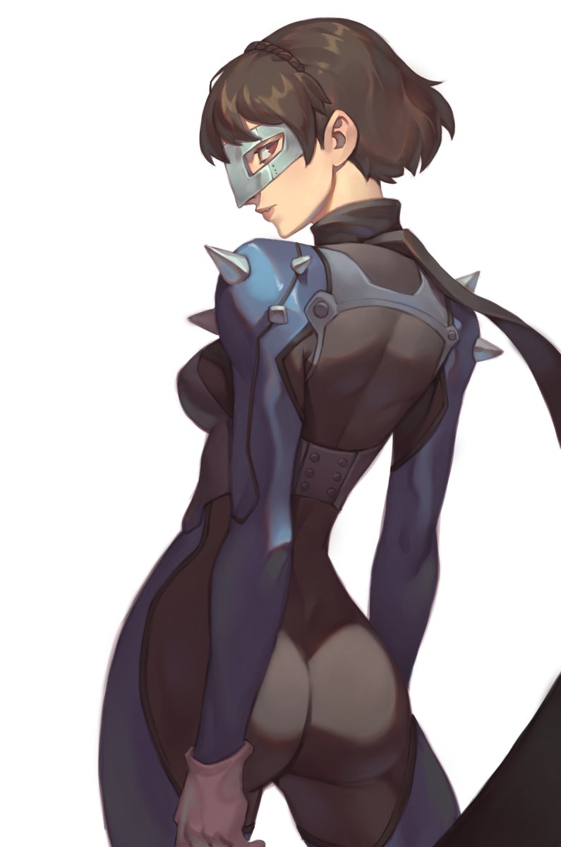 Makoto from Persona 5. I love her design. The mask, the shapes, everything about her is perfect! 😍😍
#persona5 #atlusfaithful