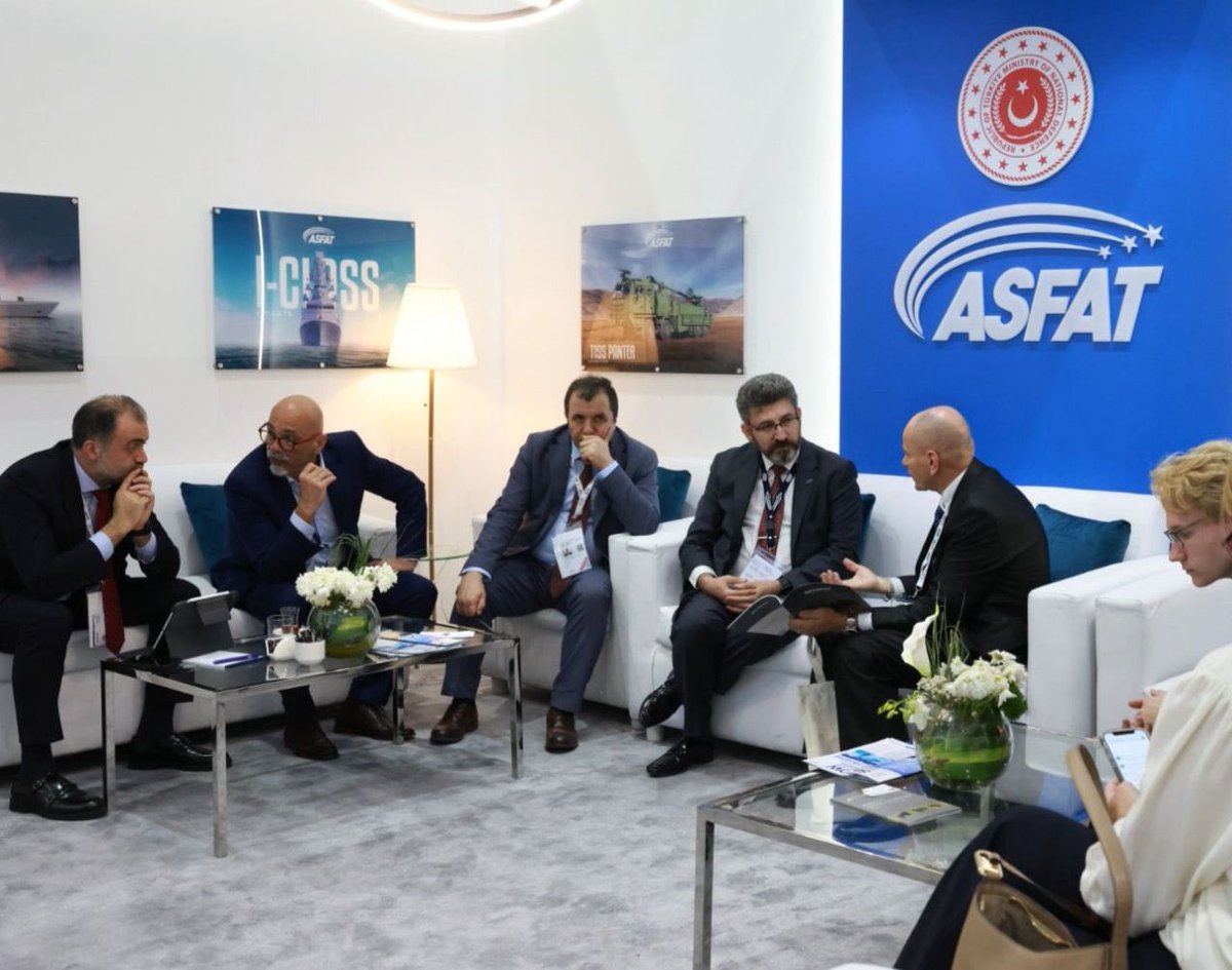 MSB_ASFAT's tweet photo. We successfully completed the fourth day of World Defense Show 2026 with strong interest from participants.
We look forward to welcoming all our esteemed guests to our stand on the final day of the exhibition.

World Defense Show 2026’nın 4’üncü gününü katılımcıların yoğun ilgisiyle tamamladık.
Fuarın son gününde tüm kıymetli misafirlerimizi standımıza bekliyoruz.

#ASFAT #WDS2026 #WorldDefenseShow #DefenseIndustry #SavunmaSanayi #SaudiArabia ⚓🇸🇦🇹🇷