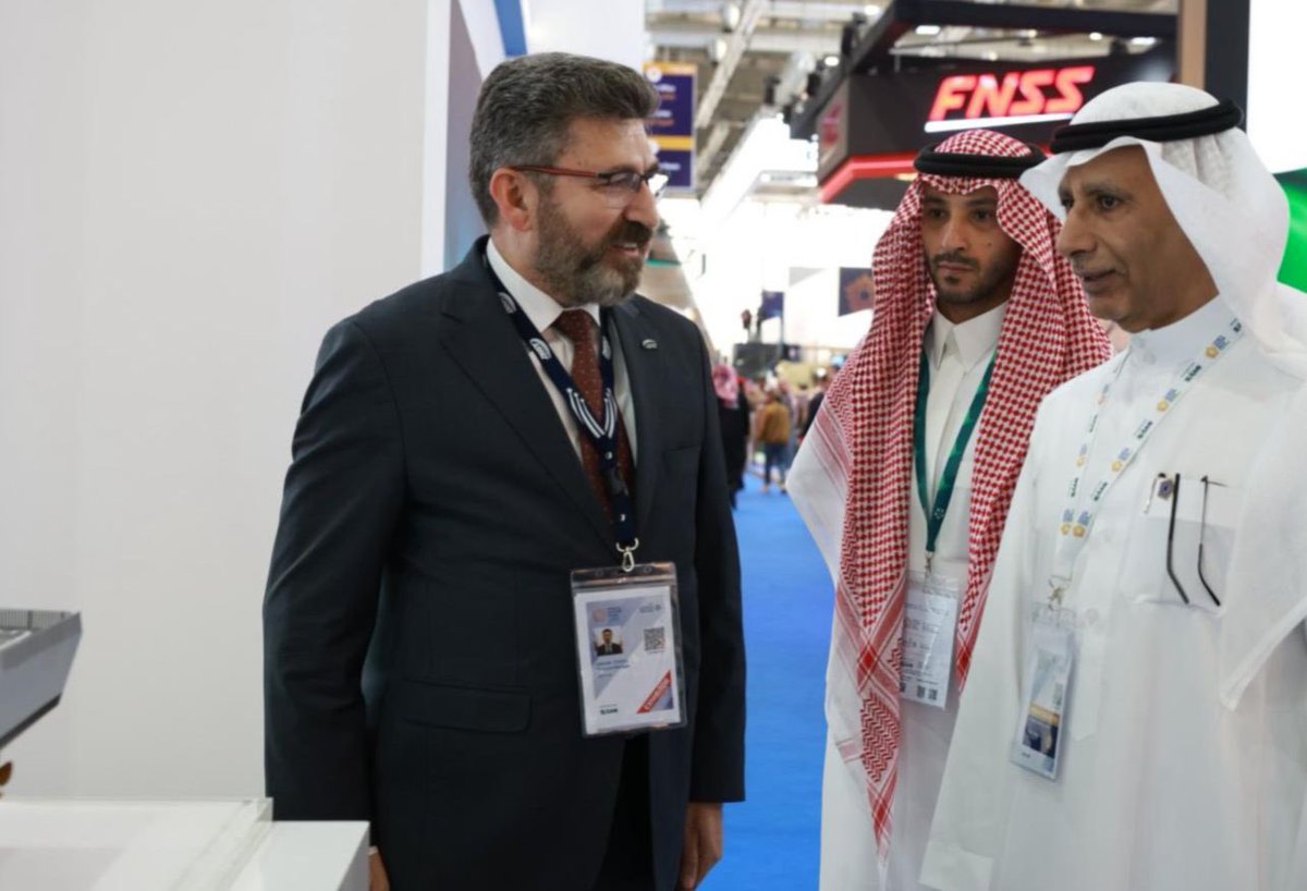 MSB_ASFAT's tweet photo. We successfully completed the fourth day of World Defense Show 2026 with strong interest from participants.
We look forward to welcoming all our esteemed guests to our stand on the final day of the exhibition.

World Defense Show 2026’nın 4’üncü gününü katılımcıların yoğun ilgisiyle tamamladık.
Fuarın son gününde tüm kıymetli misafirlerimizi standımıza bekliyoruz.

#ASFAT #WDS2026 #WorldDefenseShow #DefenseIndustry #SavunmaSanayi #SaudiArabia ⚓🇸🇦🇹🇷