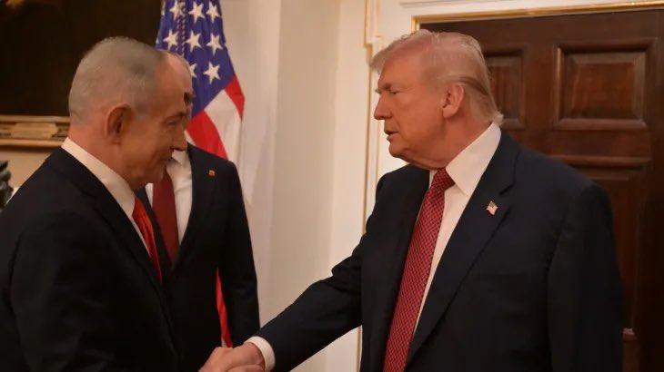 JUST IN: Netanyahu and Trump conclude 3 hours of closed-door talks.

Netanyahu is reportedly pressing that Iran negotiations are futile and missile stockpiles remain a red line.

No press access before or after the meeting.