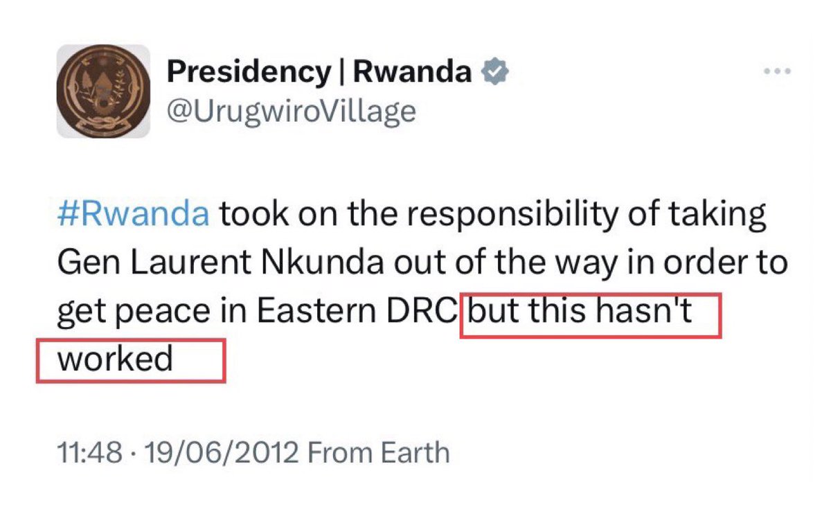 Rwanda National Congress™ tweet media