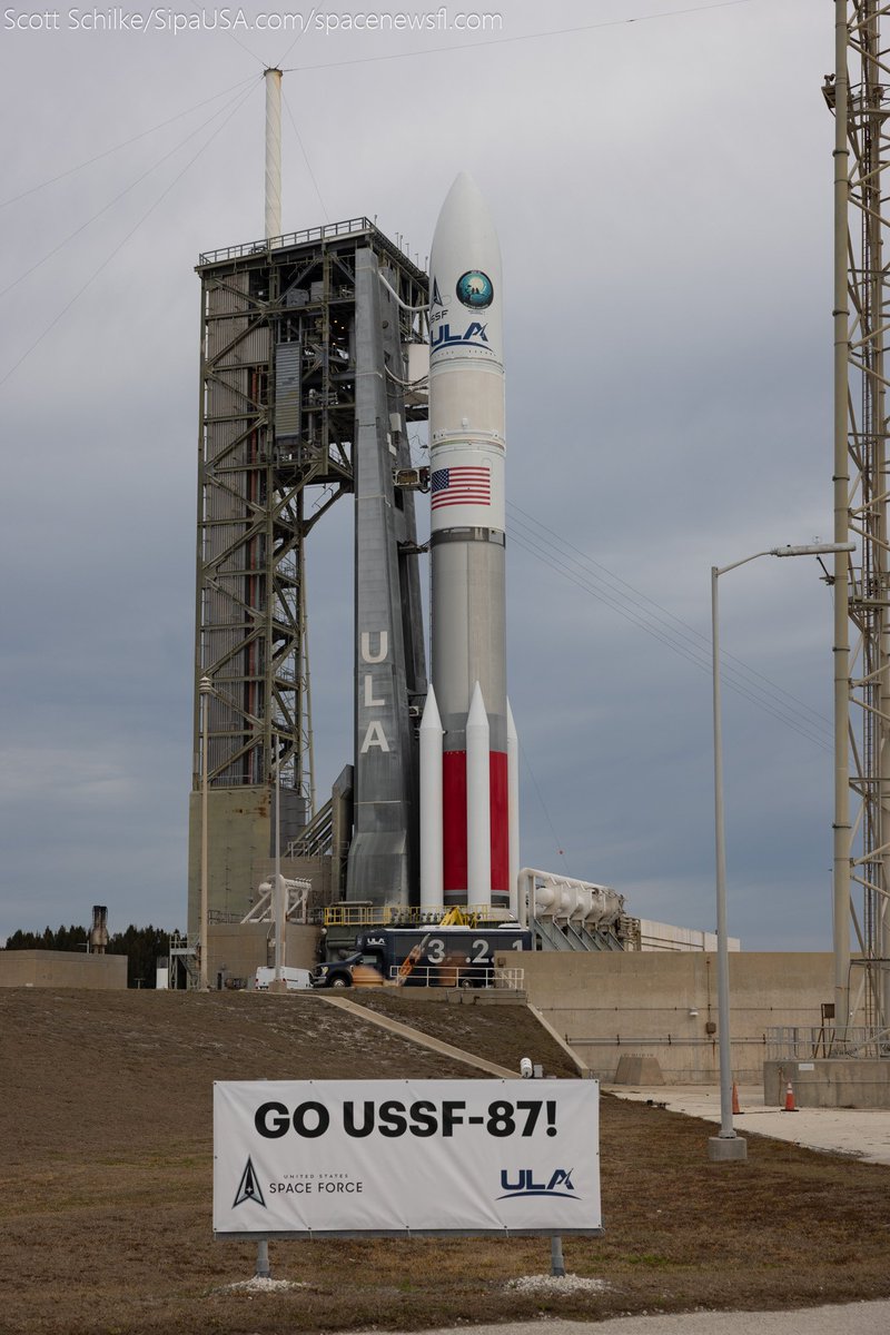 SchilkeScott's tweet image. Cameras are set for the 4th #Liftoff of #ULA #Vulcan #USSF87  built by #NorthropGrumman at 3:30 AM 2-12-26 SLC-41 with 3 million pounds of thrust. 

📸 by Scott Schilke for sipausa.com and spacenewsfl.com