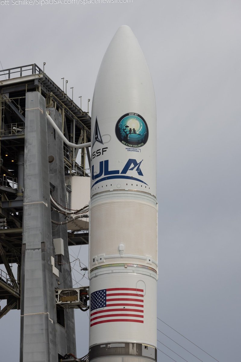 SchilkeScott's tweet image. Cameras are set for the 4th #Liftoff of #ULA #Vulcan #USSF87  built by #NorthropGrumman at 3:30 AM 2-12-26 SLC-41 with 3 million pounds of thrust. 

📸 by Scott Schilke for sipausa.com and spacenewsfl.com