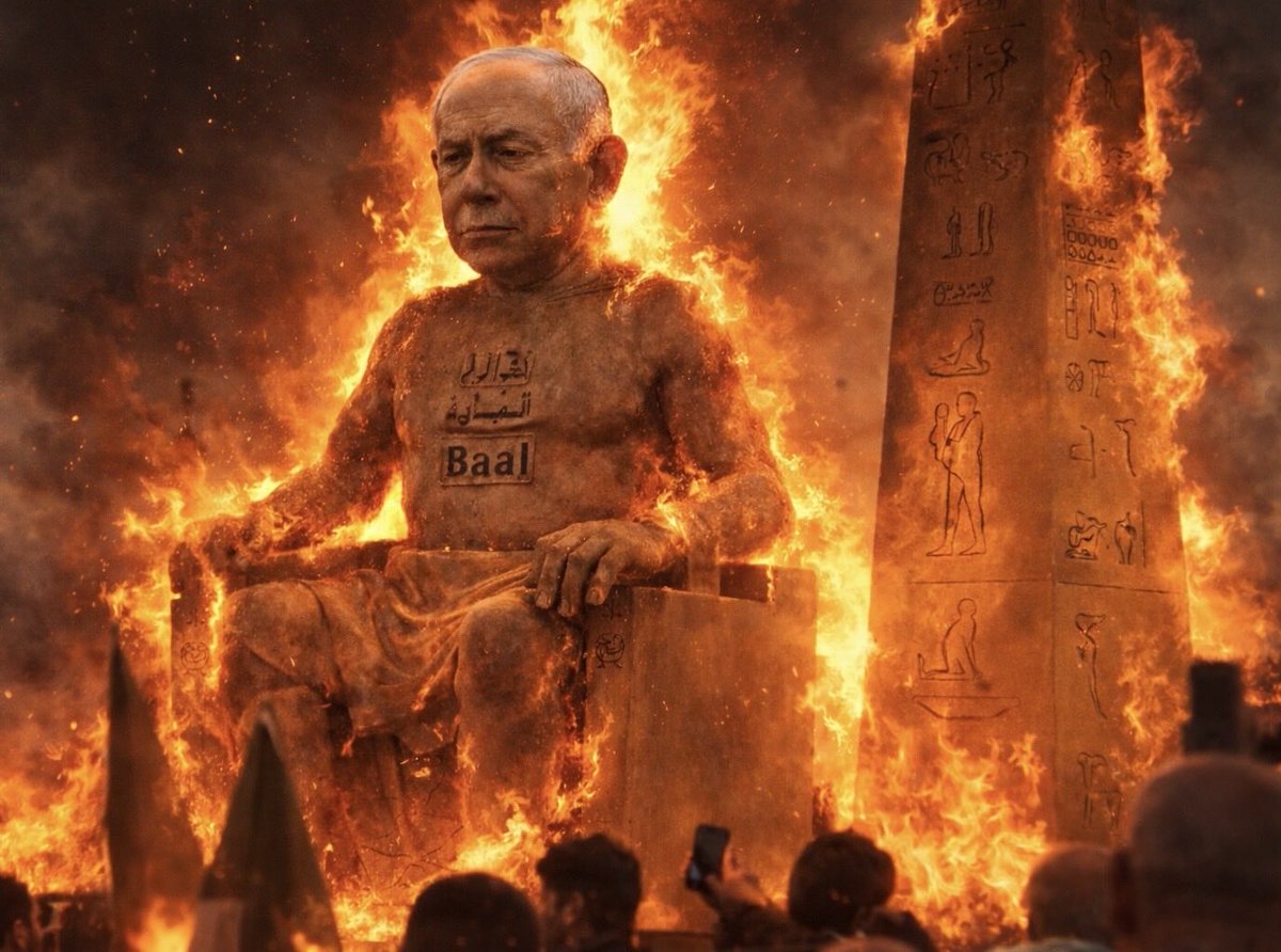 Hello Iran and all Muslims, 
This is the next Baal to be burn! 🔥🔥🔥