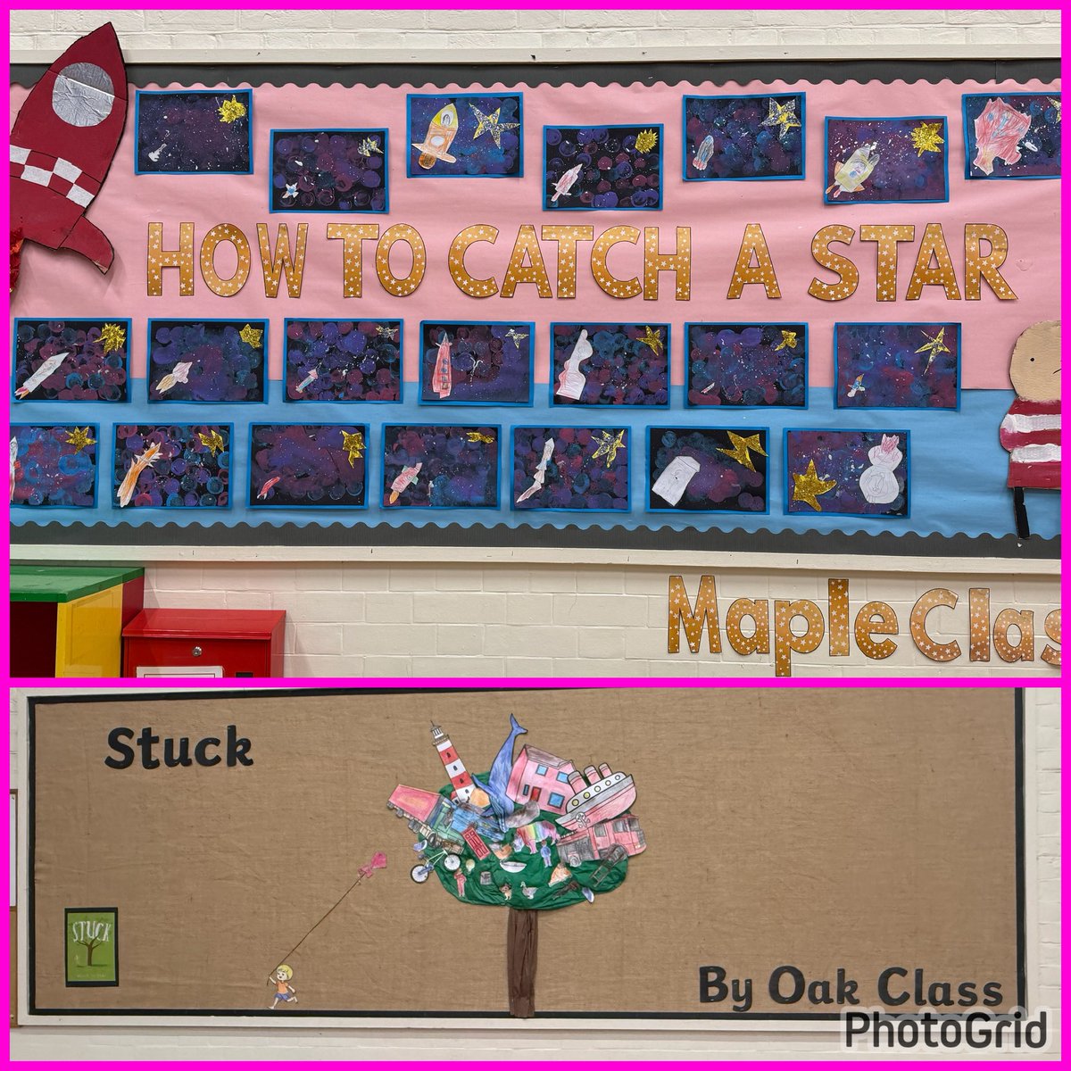 Our children have enjoyed reading books by the author Oliver Jeffers this term. They’ve created amazing displays in the school hall, depicting some of their favourites. If you have time, please pop in and take a look😊