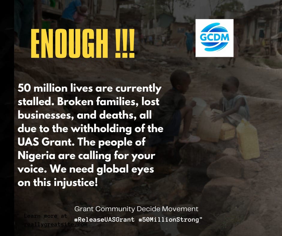 Nestilo4world's tweet photo. @VP @POTUS What is happening in Nigeria is government deliberate act of subjugating and killing it's citizens by all possible means. The Nigeria government has refused to release UAS grant which is foreign aid in form of grant sent from abroad to citizens of the country. https://t.co/ubLLFmZRlc
