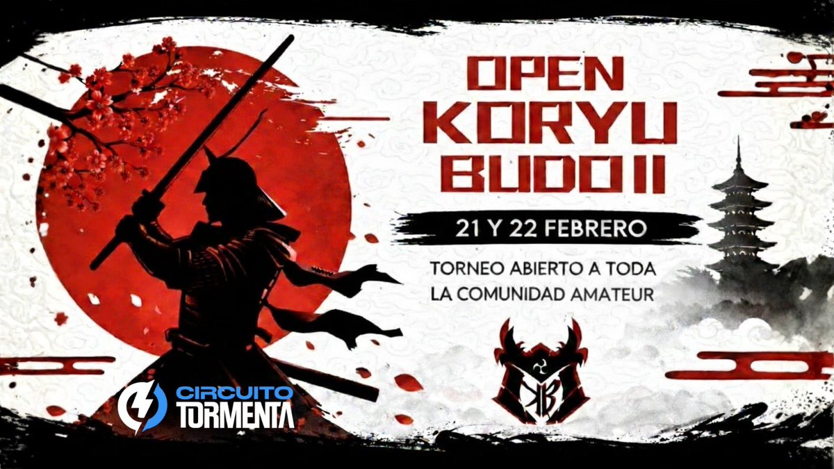 Al igual que el split pasado.
Nuestro OPEN KORYU BUDO II cuenta con el apoyo y la colaboración de <a href="/SomosLaTormenta/">Circuito Tormenta</a> .
Recordar que la participación es gratuita.
Y para el equipo ganador un trofeo personalizado victorioso.
¿Te lo vas a perder?