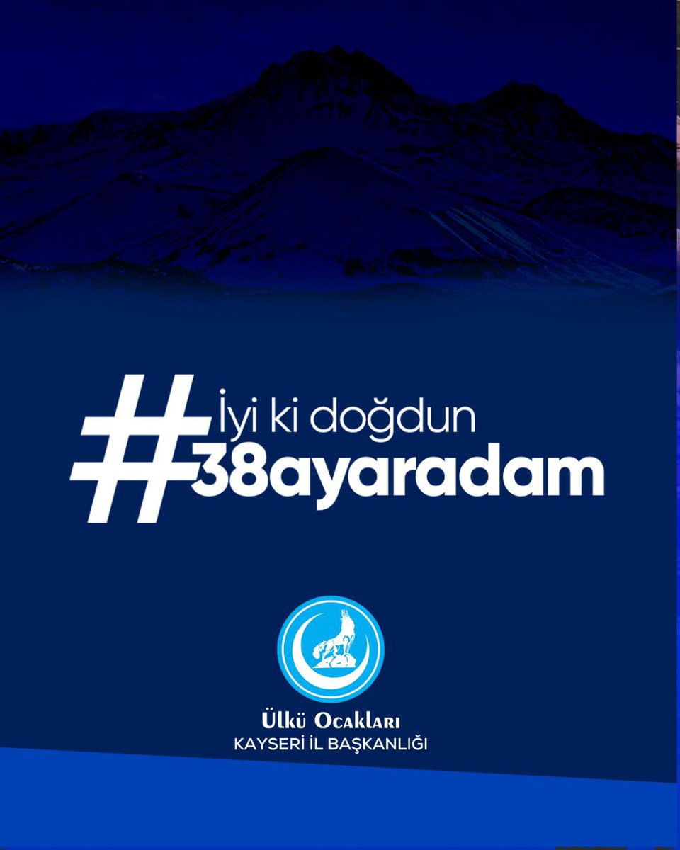 leylacey38's tweet photo. Türk gençliğinin yanında duran, geleceğe umut olan Sayın Valimiz Gökmen Çiçek’in doğum günü kutlu olsun.
#iyikidoğdun38ayaradam https://t.co/Td5QArDs79