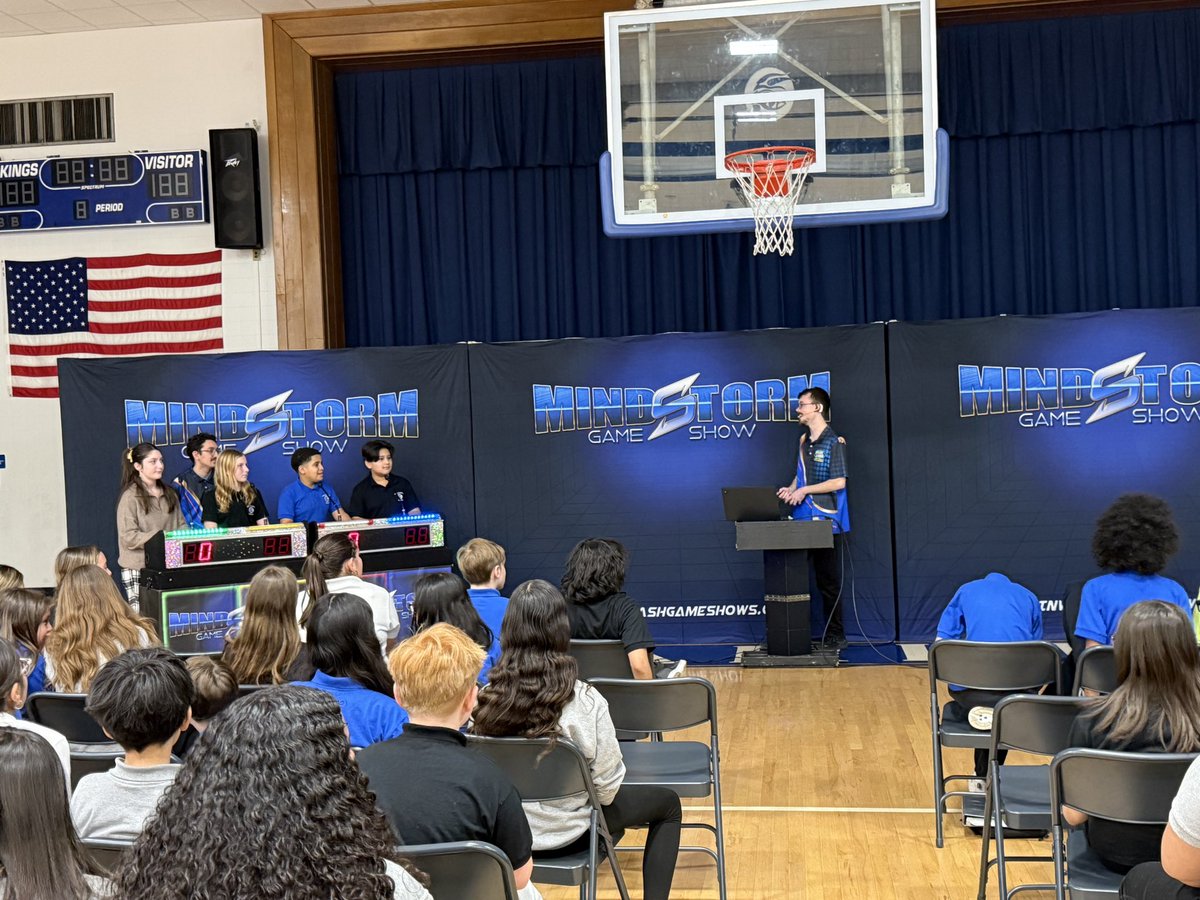 NA_VMS's tweet photo. Mindstorm Game Show visits VMS! https://t.co/QhRZEqrO2Q