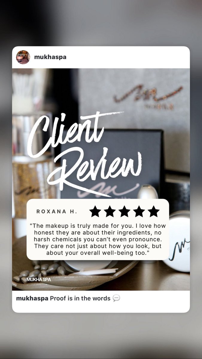 MukhaSpa's tweet image. Proof is in the words 💬

Nothing means more to us than real feedback from real clients. Honest ingredients, thoughtful formulas, and beauty that cares about the whole you, that’s what we’re all about 🤍

Thank you for the love, Roxana!

#RealReviews #ClientFeedback #CleanBeauty