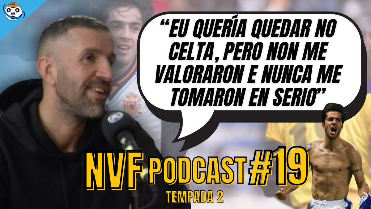 🎙️ Xa dispoñible o #NVFPodcast 🎙️

👤 Con Pablo Couñago, neno de ouro do fútbol galego, estrela da España Sub-20 campioa do mundo en Nixeria e ídolo en Inglaterra🏴󠁧󠁢󠁥󠁮󠁧󠁿

🌍De Redondela ao mundo: unha charla sen filtros na que este crack conta todo

Preme: 🔗youtu.be/8KgYrRG4ENA