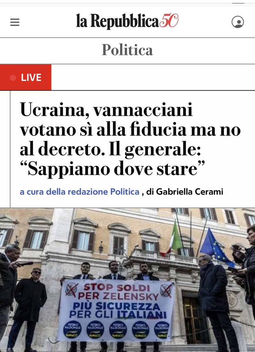 marsetac's tweet image. Oggi abbiamo avuto un primo assaggio della grande e incrollabile determinazione delle truppe di @RoVannacci (Ванначчи in cirillico). Pur di avere qualche speranza di rimanere nel centrodestra (e cioè di avere ancora una poltrona in Parlamento anche dopo il 2027), hanno votato