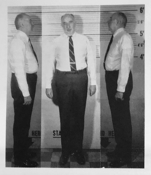 Once again…for no particular reason of course….posting former U.S. Attorney General John Mitchell’s mugshot before he went to Federal prison for committing numerous crimes on behalf and or/at the direction of President Nixon including obstruction of justice and conspiracy.
