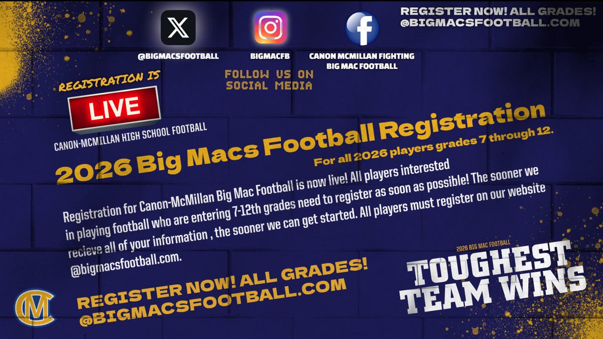 CANON-MCMILLAN FOOTBALL tweet media