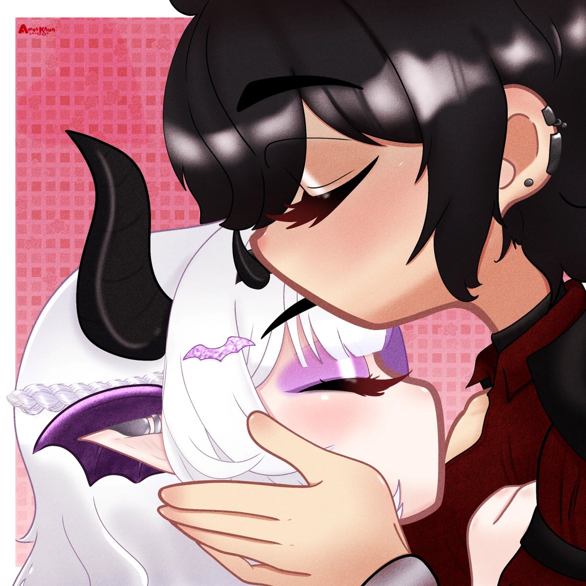 If I don't get to say it or see you by then, Happy Valentine's my little batties. Come over here and get your forehead kisses. 💋

many thanks to <a href="/AmesHonguito/">𝙰𝚖𝚎𝚜 𝙺𝚑𝚞𝚗 °• | | Open Comms . ༊*·˚</a> for this adorable little vday ych. :3 go check out their vgen!