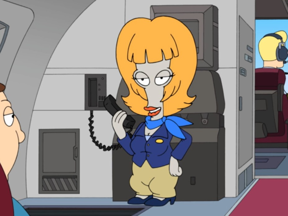Donna from "Whole Slotta Love" #AmericanDad