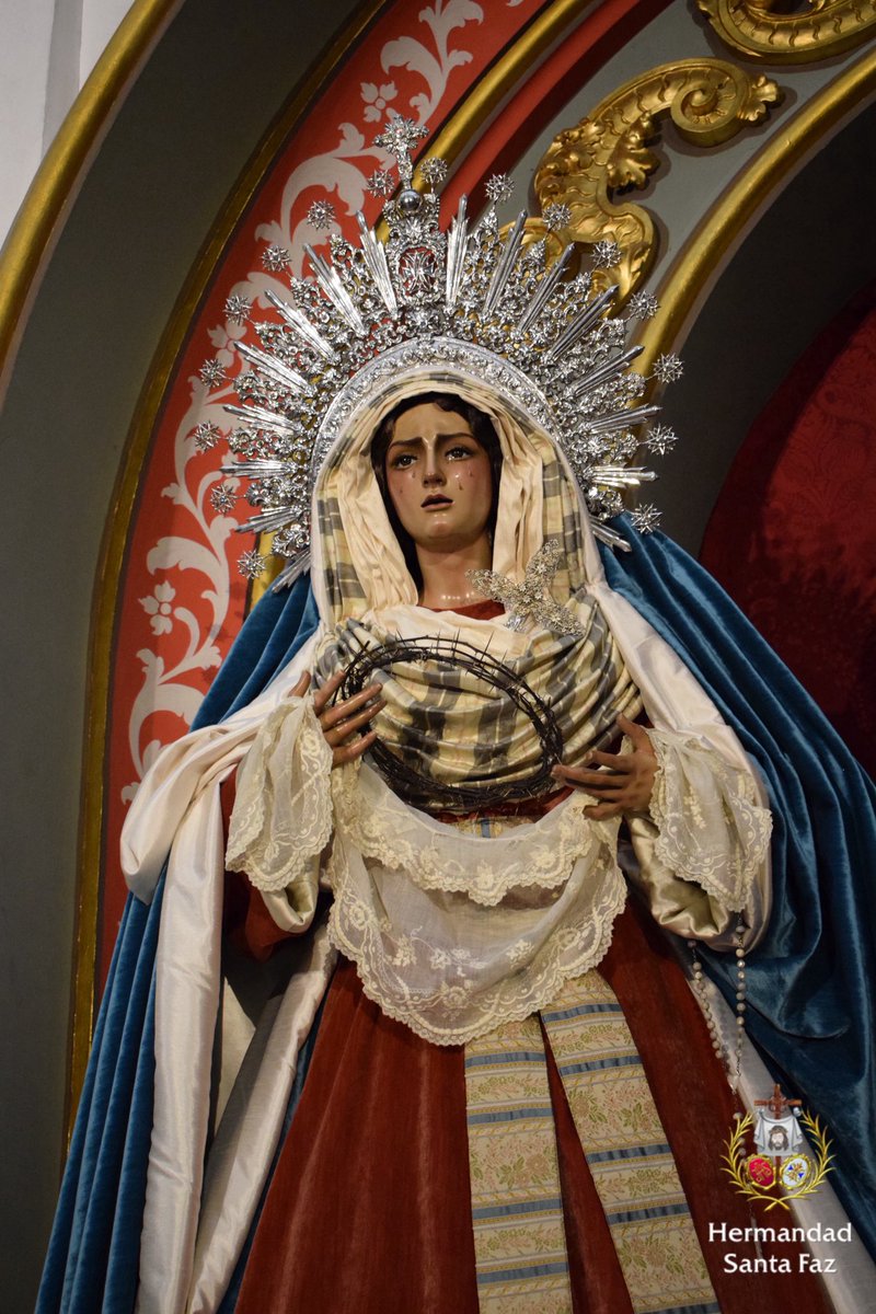 santafazcordoba's tweet photo. #ActualidadSF |
Nuestra Madre y Señora María Santísima de la Trinidad ataviada con el atuendo de hebrea para la llegada de una nueva cuaresma. https://t.co/SKN9CzLMpx