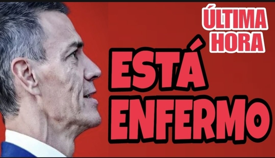 ⚠️SE ENCIENDEN LAS ALARMAS CON PEDRO SÁNCHEZ⚠️
Hoy en el Congreso en sus intervenciones ha demostrado que no está bien, ni físicamente (es obvio) ni mentalmente, teniendo un deterioro parejo en ambos aspectos y que no está capacitado para dirigir un país.

Su absoluta falta de
