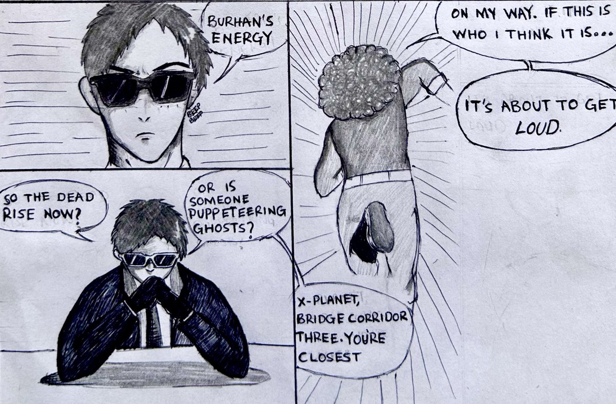 Chapter 3: Episode 2 

“Burhan’s energy…”

Noxx doesn’t believe in ghosts.
But someone is wearing the dead like a mask.

He’s on his way.
And when Noxx moves the city gets loud.

Special tag 🫶
[<a href="/NoxxW3/">Noxx</a> | <a href="/xealistt/">Xealist</a> | <a href="/heathcliff_eth/">Heathcliff</a>]