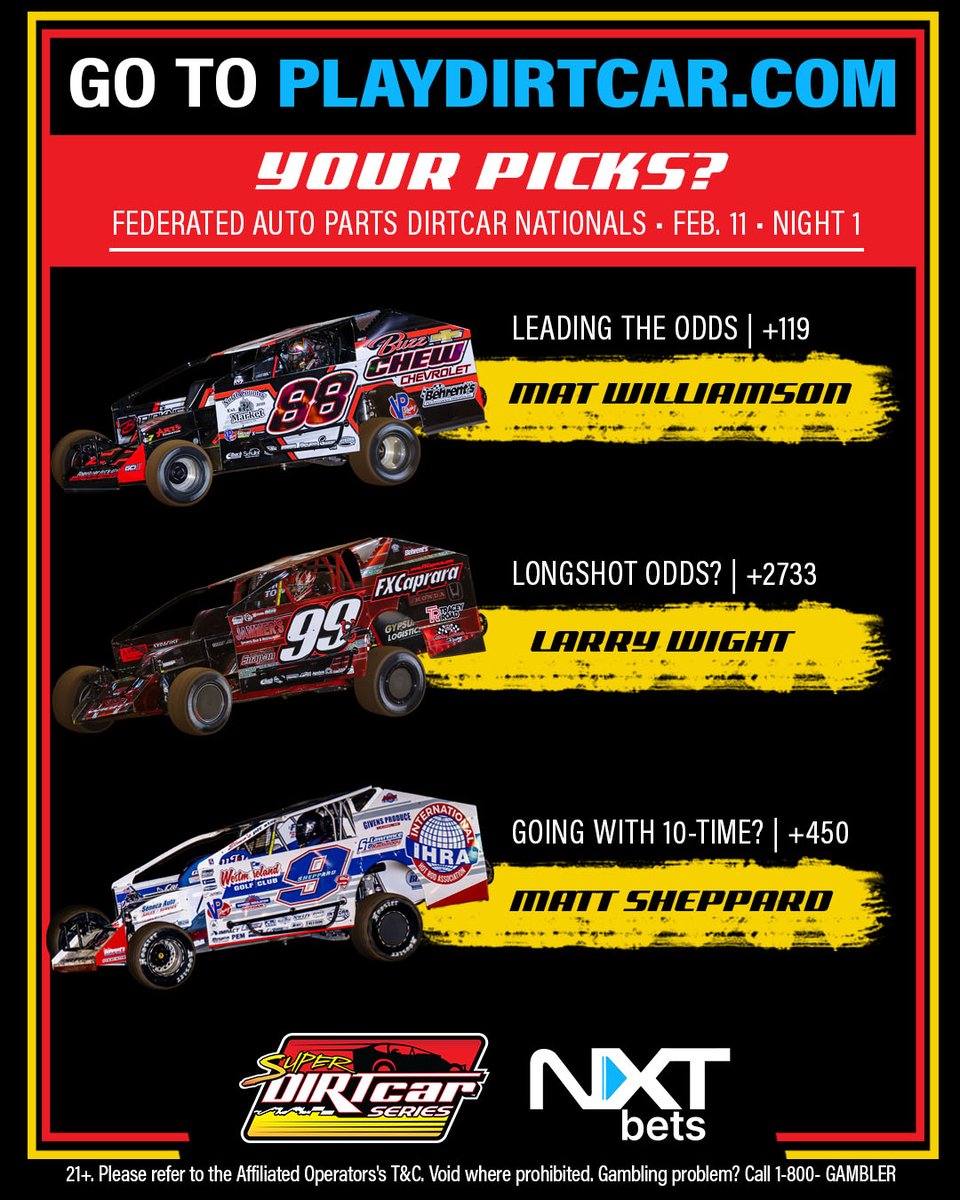 Super DIRTcar Series tweet media