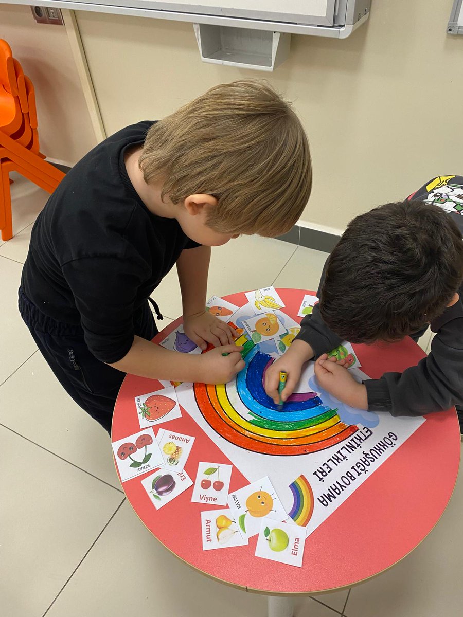 🌈 Gökkuşağı Tabağım Etkinliği 
Sağlıklı beslenme yolculuğumuzda bu hafta renklerin gücünü keşfettik.
Gökkuşağındaki her rengin farklı meyve ve sebzeleri temsil ettiğini,her rengin vücudumuza farklı faydalar sağladığını konuştuk.
<a href="/Osmangazi_MEM/">Osmangazi İlçe Milli Eğitim Müdürlüğü</a> <a href="/MetinSEZER_16/">Metin SEZER</a> <a href="/ilhanSarigul/">İlhan Sarıgül</a>