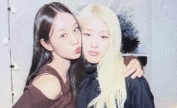 chaescvnty's tweet image. ROSIE AND HYERI REUNION 🥹🩷