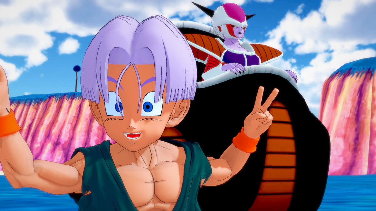 Selfie con el Emperador.
#Koikatsu #DBZ