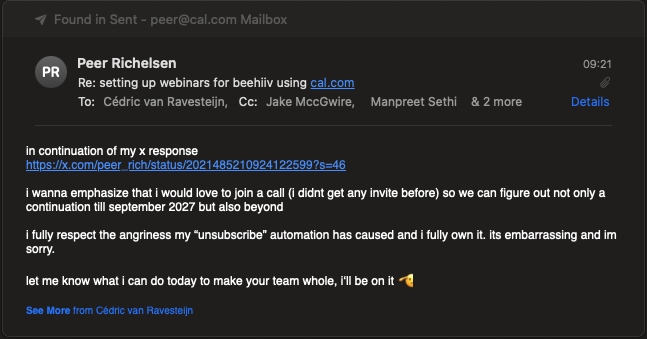 Peer Richelsen tweet media