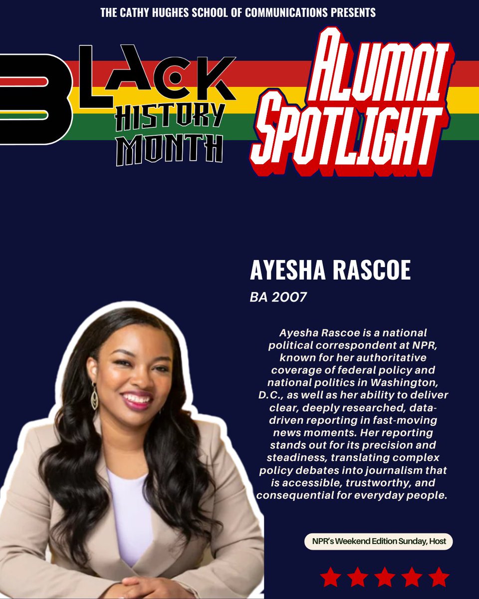 Cathy Hughes School of Communications tweet media