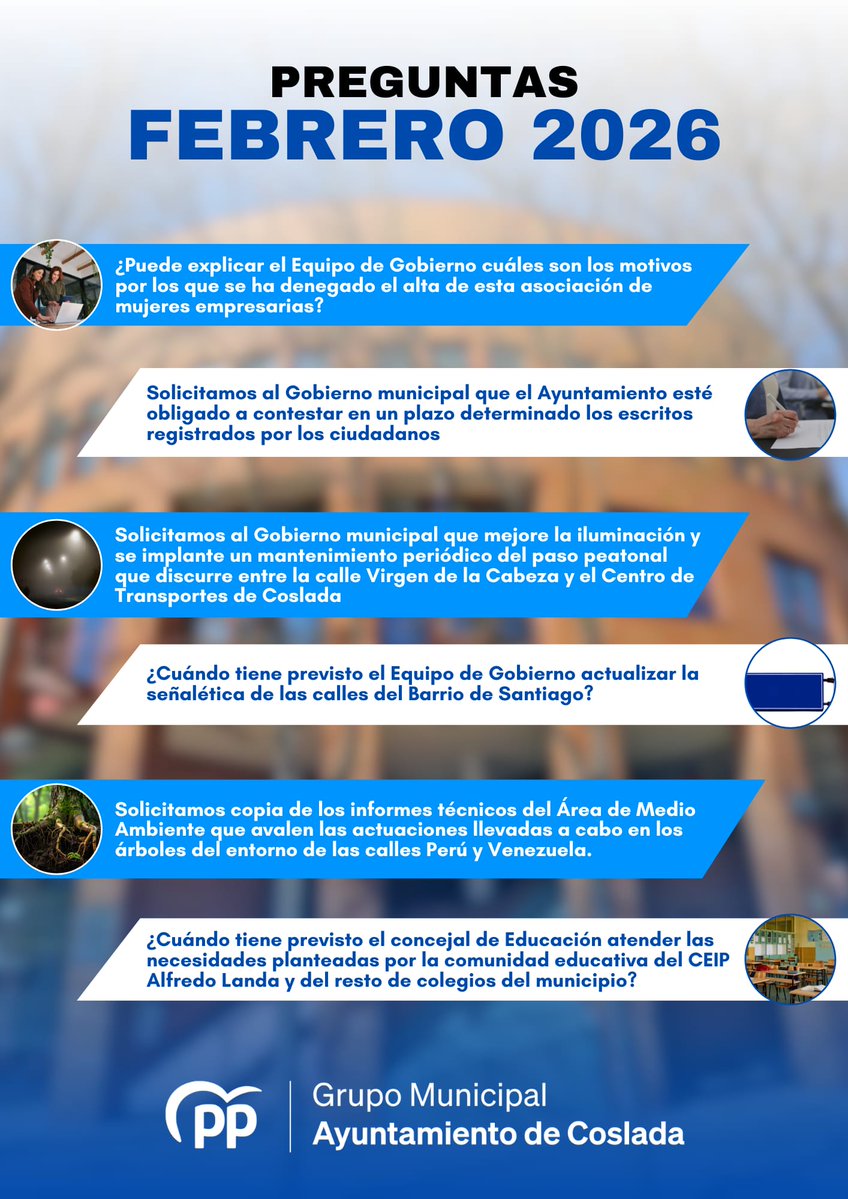 🔵 Preguntas realizadas al equipo de gobierno. 👇