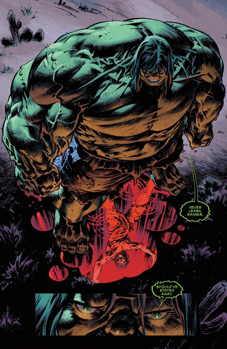 skullface_cmx's tweet image. Nic Klein is among this generation's best talent, his work on the Hulk is phenomenal. Would love to see a horror series penciled by him.