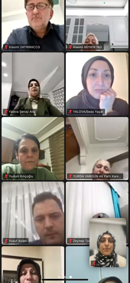 AK Parti Genel Merkez Sosyal Politikalar Birim Başkanımız Sayın Dr. Fatma Betül Sayan Kaya başkanlığında, İl Kadın Kolları Sosyal Politikalar Başkanımızın katılımıyla  aylık olağan Zoom toplantımızı gerçekleştirdik.

81 il 3 kademe Sosyal Politikalar Başkanlarımızın katılımıyla